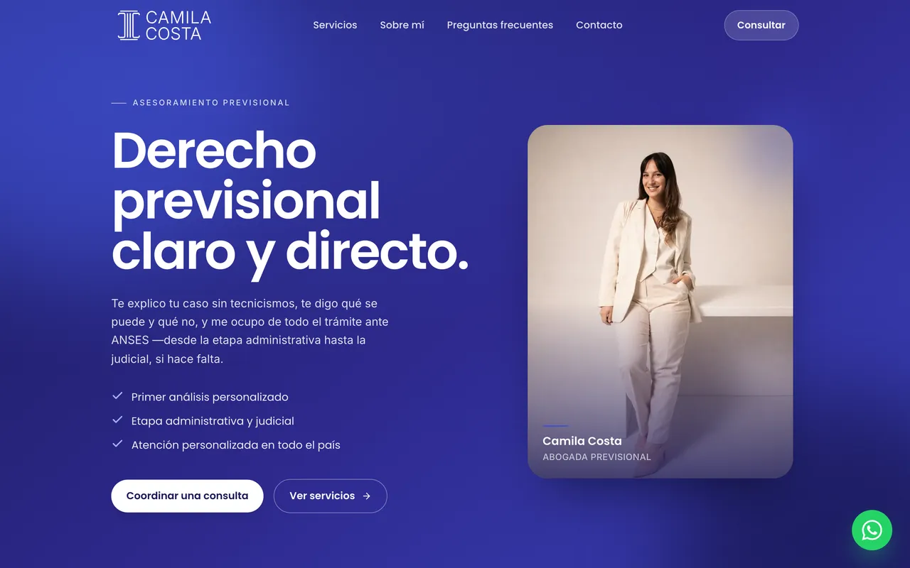 Camila Costa Abogada
